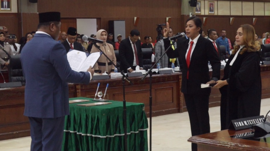 DPRD Maluku Gelar Rapat Paripurna PAW Welma Tetelepta Masa Jabatan 2019-2024