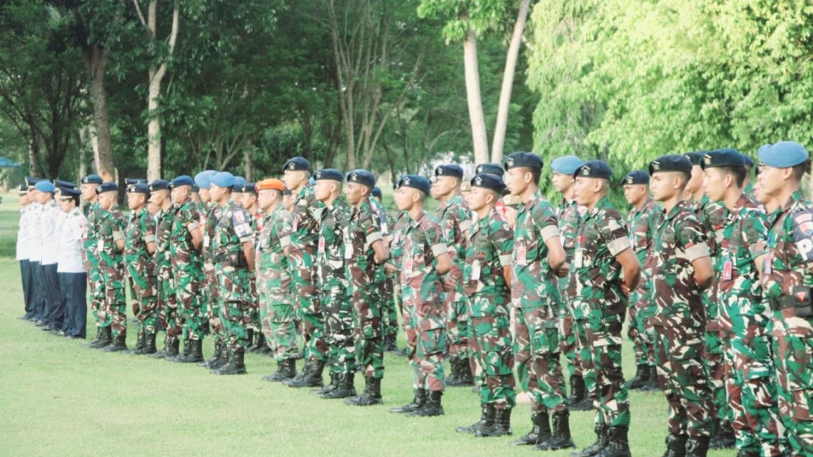 Apel Luar Biasa Tahun 2024, Lanud Pattimura Check Kekuatan Prajurit