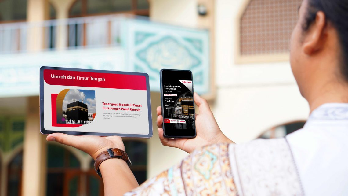 Dukung Kenyamanan Komunikasi di Tanah Suci, Kini Paket RoaMAX Umroh Hadir dengan Kuota Internet Lebih Besar