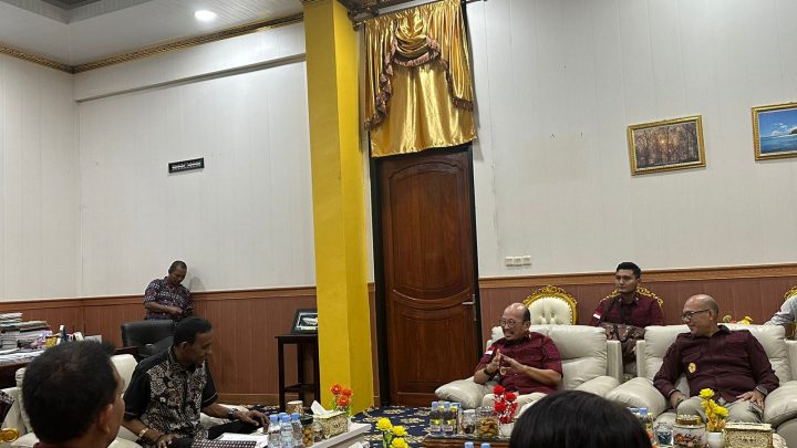 Kolaborasi Layanan KumHAM Hingga Perayaan HUT Imigrasi ke 74, jadi Bahasan Audensi di Balai kota Tual