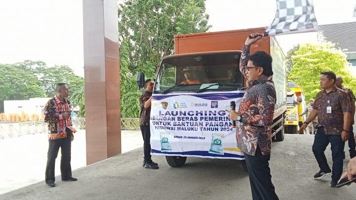 1284,43 ton Cadangan Beras Pemerintah Disalurkan ke 11 Kabupaten/kota