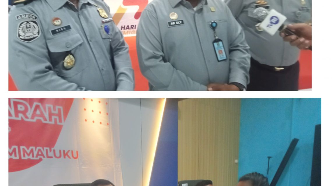 Sambut Hari Bhakti ke 74,  Kantor Imigrasi Kelas I TPI  Ambon Gelar Donor Darah