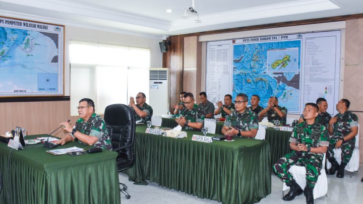 Jelang Pemilu, pangdam Pattimura Cek Kesiapan jajarannya