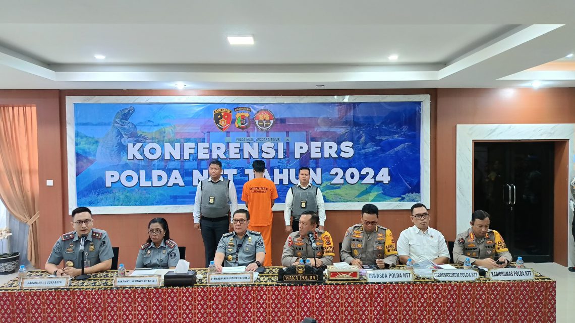 Terduga Pelaku Penyelundupan Manusia Diamankan imigrasi Surabaya