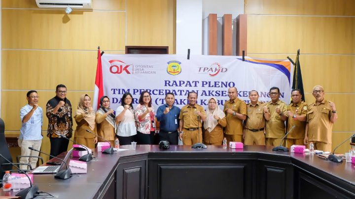 Rapat Pleno TPAKD, Tingkatkan Perluasan Akses Keuangan di Kabupaten Buru