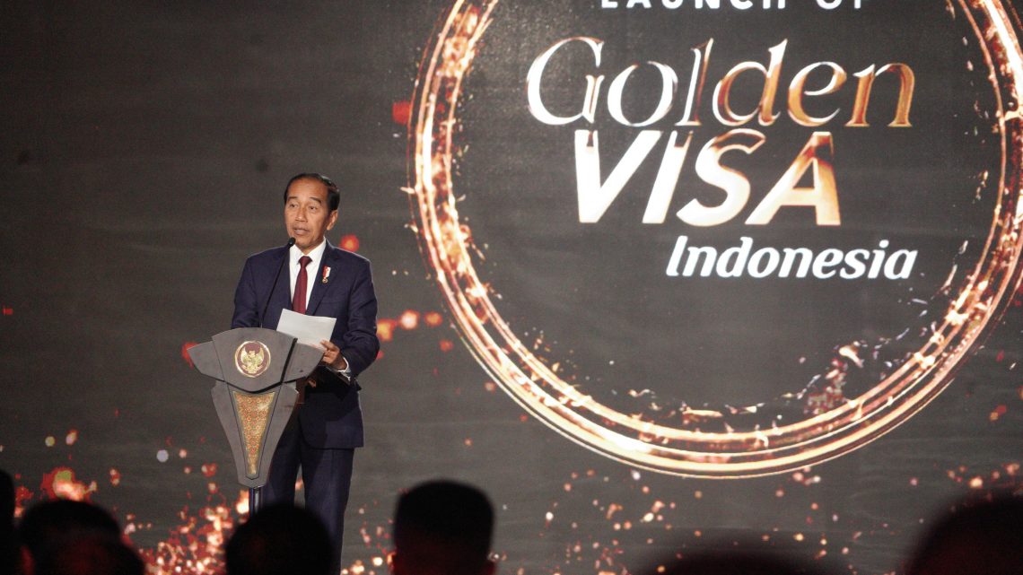 Golden Visa Resmi Diluncurkan, Presiden RI: Privilese Emas bagi Warga Dunia Berkualitas  JAKARTA – Presiden Republik Indonesia, Jok