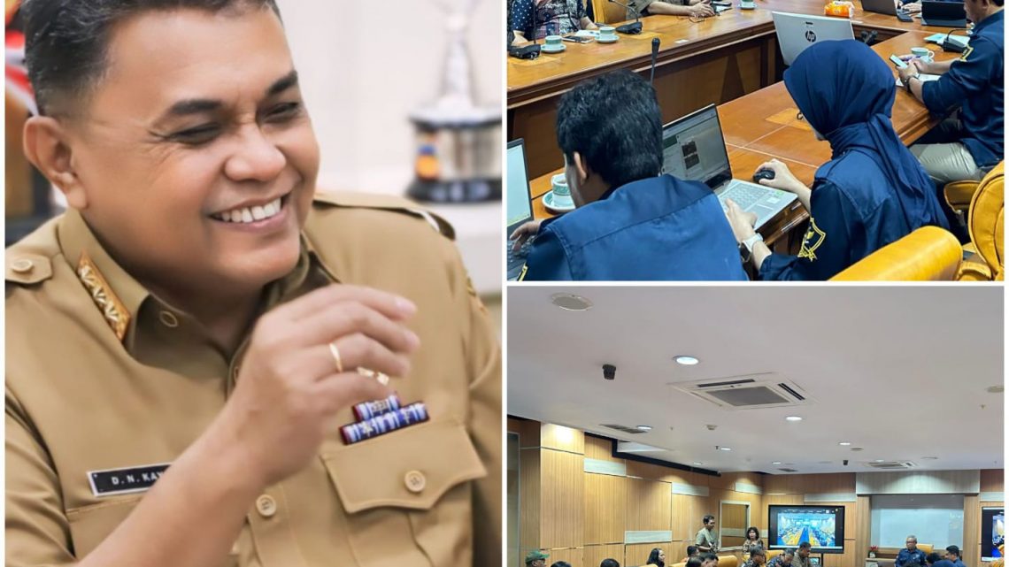Pj. Walikota Ambon Sambangi BKN Pusat, Perjuangkan Nasib Tenaga Kontrak