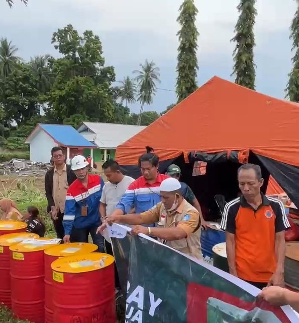 Pertamina Patra Niaga Peduli Bencana di kota Ternate