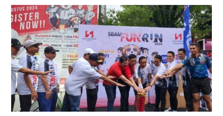 Swiss-Belhotel Ambon menggelar SBAM Fun Run 2024