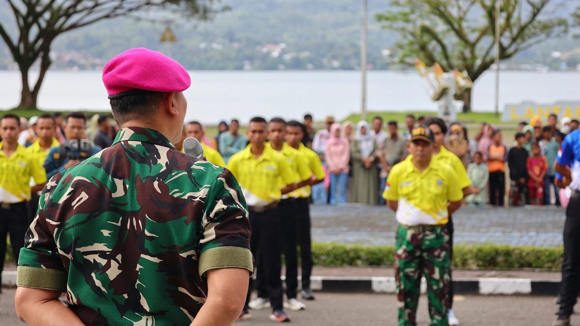 Danlantamal IX Lepas Keberangkatan 68 Casis Bintara dan Tamtama PK TNI AL Gelombang II 2024
