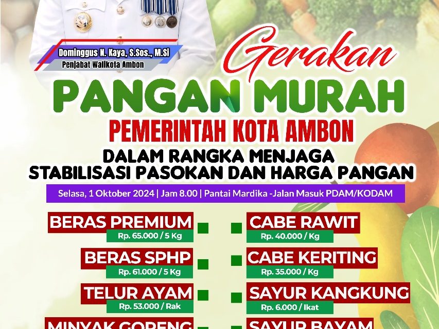 Pemkot Gelar GPM Perdana di Bulan Oktober