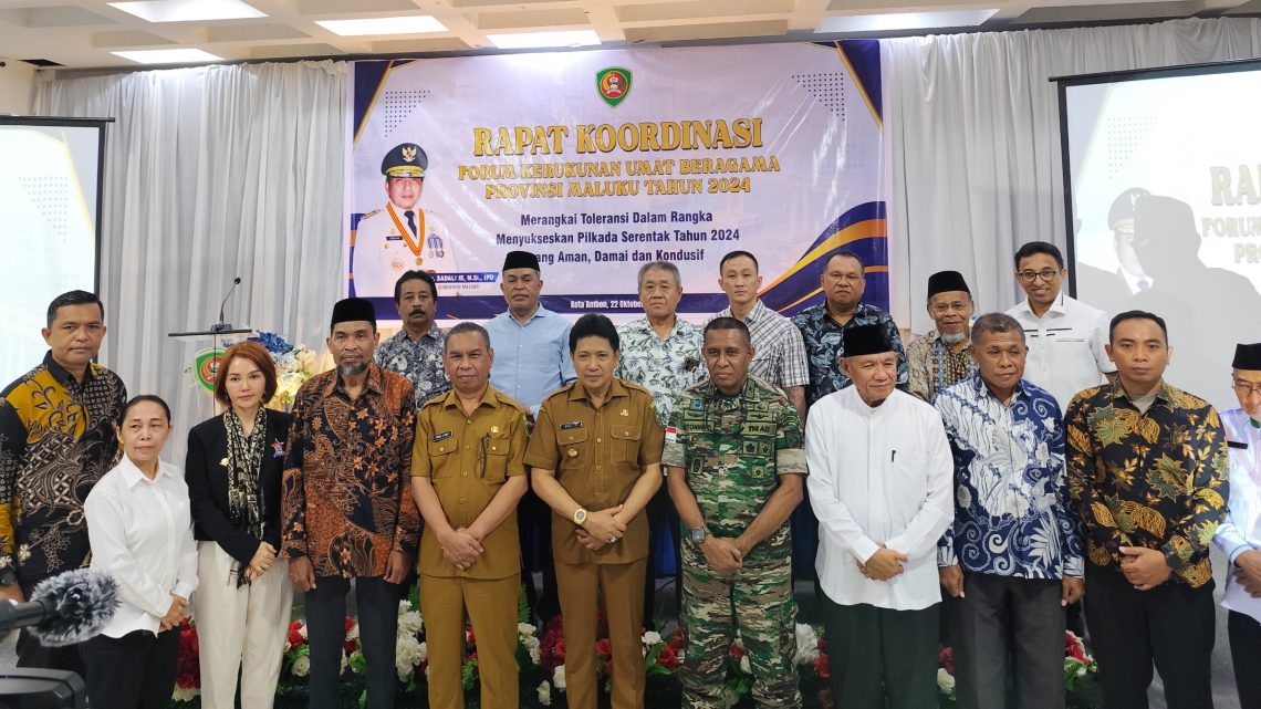 Pemprov Maluku Gelar Rakor FKUB Tahun 2024