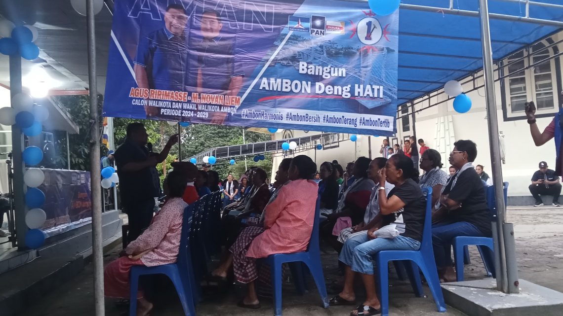 Pasangan Aman Mohon Doa Restu Masyarakat Negeri Soya