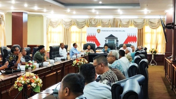 Tindak lanjut arahan Presiden Prabowo, Pemprov Maluku Gelar Rapat Bersama Instansi Vertikal