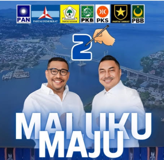 Survei Internal Murad -Michael Unggul di Pilgub Maluku