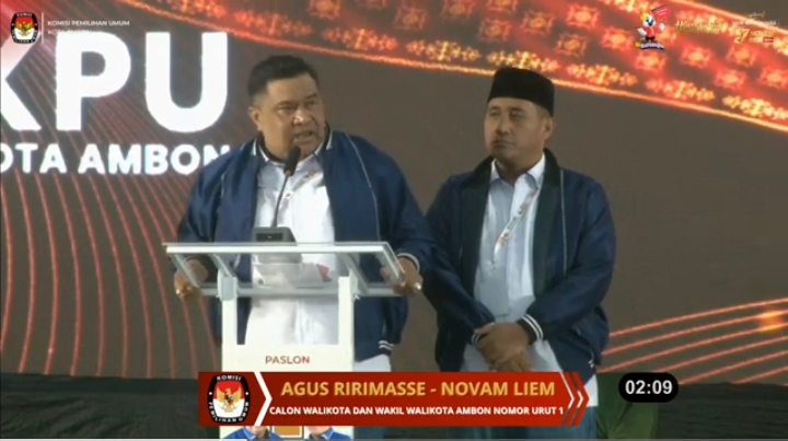 Pasangan Agus -Novan  Tampil Maksimal di Debat Kedua