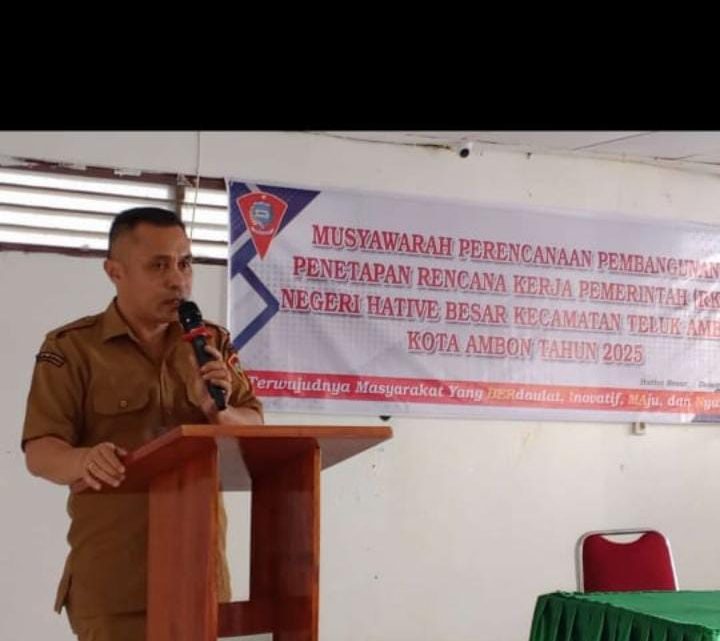 PemNeg Hative Besar Gelar Musrenbang Penetapan RKP 2025