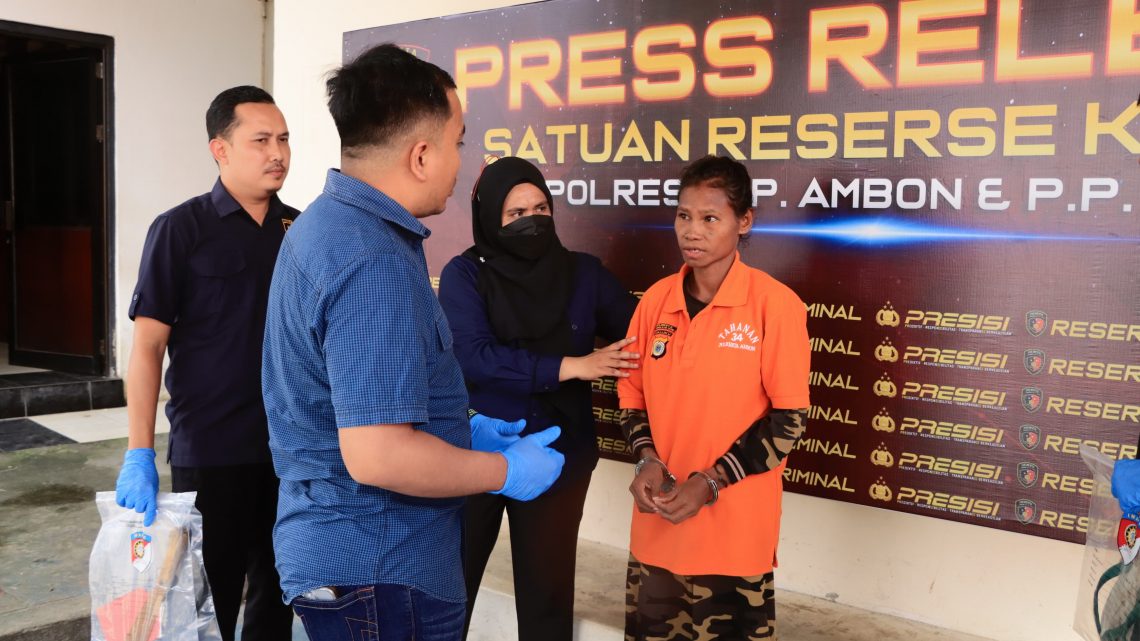 Polresta Ambon Tangkap Terduga Pelaku Pembunuhan di Belakang Kota