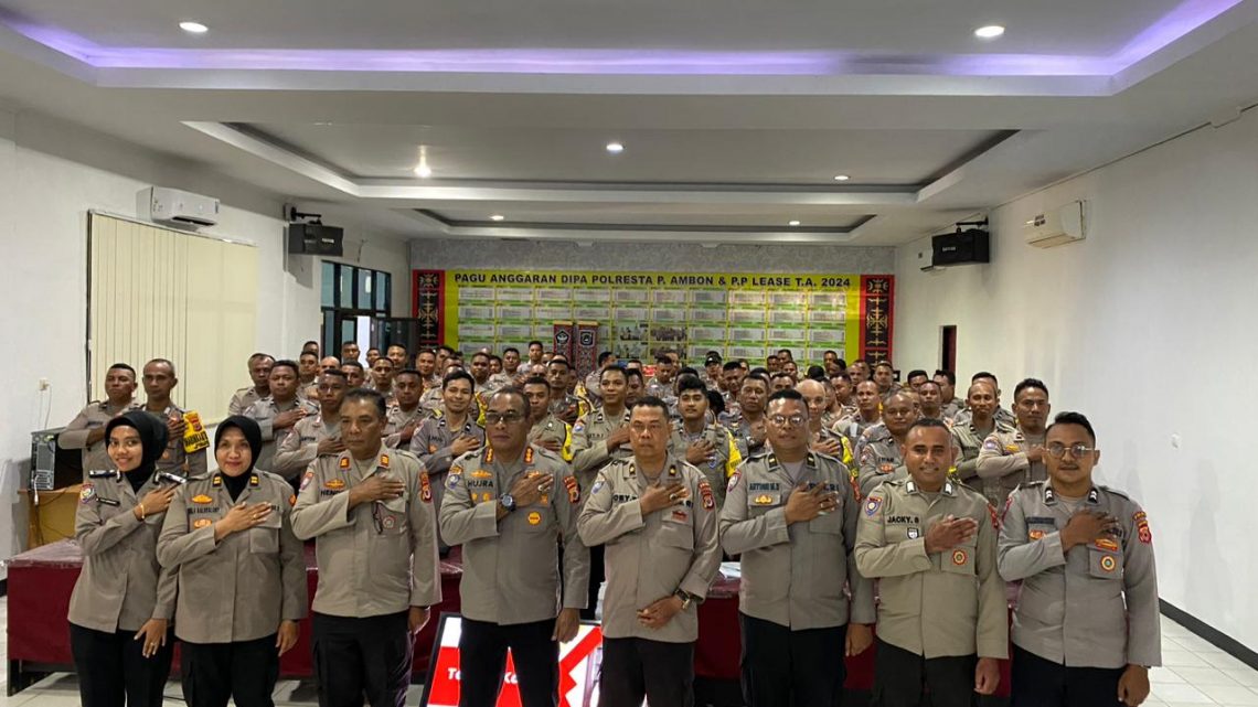 Ditbinmas Polda Maluku Gelar Tatap Muka, Supervisi, Dan Asistensi Dengan Bhabinkamtibmas