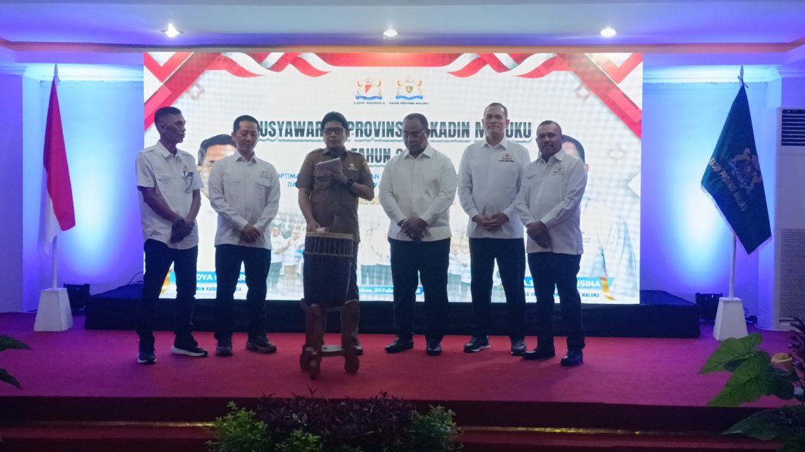 Sekda Harap, Musprov ke-IX Kadin Maluku,Hasilkan Pemikiran Konstruksif