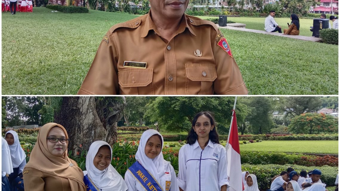 Situs Sejarah, Taman Australia, Jadi Lokasi Pelantikan OSIS SMP Jayanegara Ambon