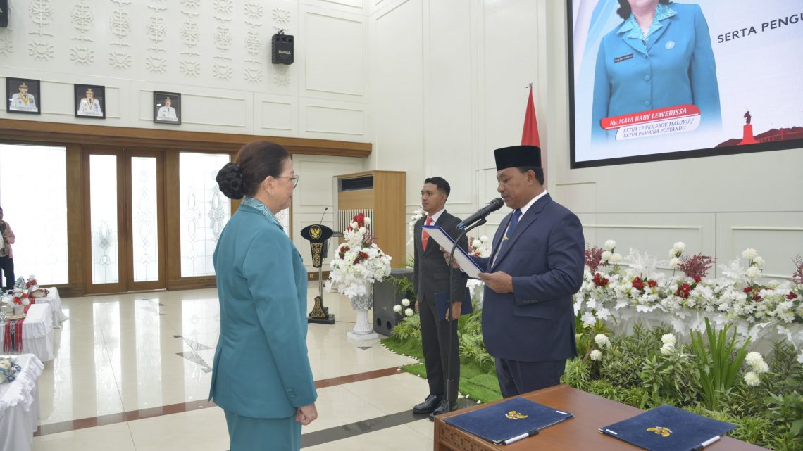 Pengurus TP PKK dan Tim Pembina Posyandu Resmi Dilantik
