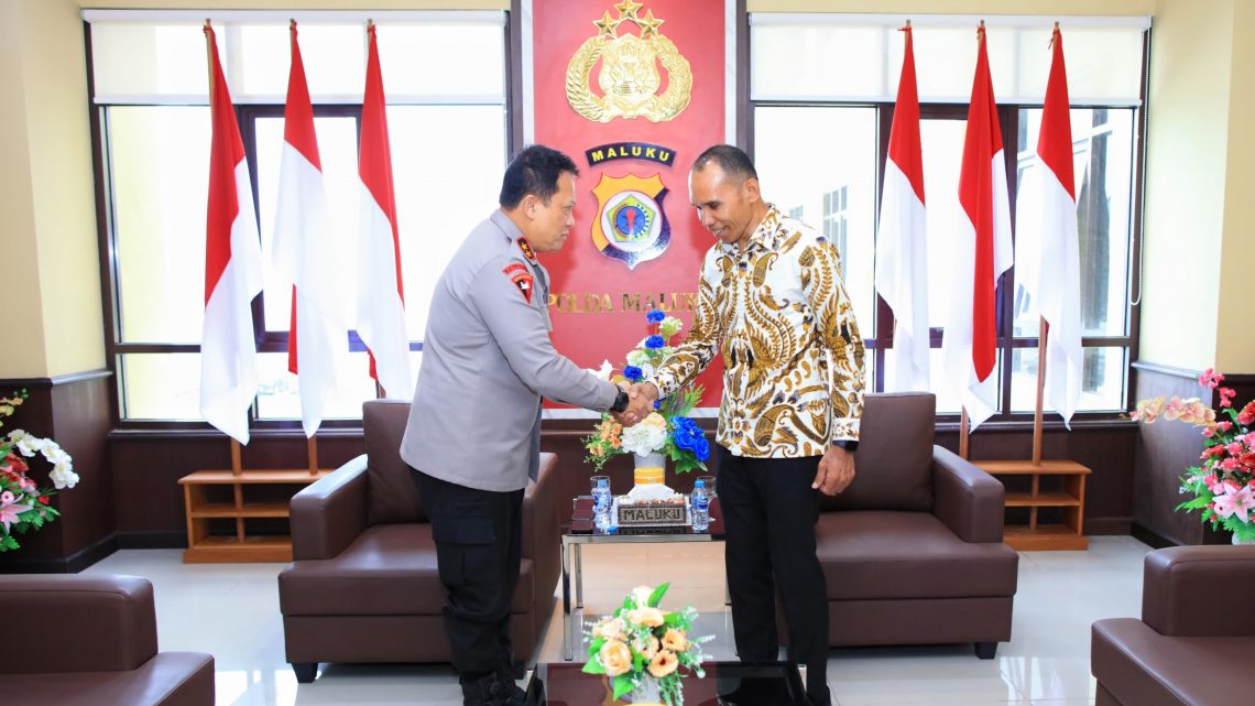 Kapolda Maluku Terima Kunjungan Anggota DPR RI