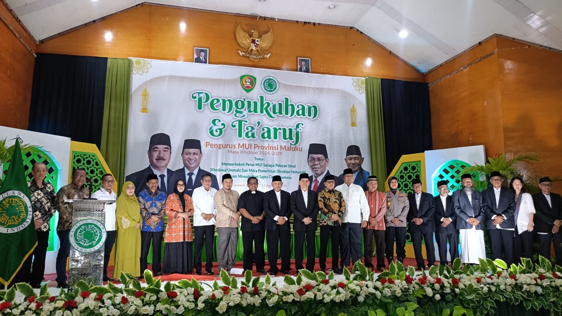 Ini Pesan Gubernur pada Pengukuhan Ta’aruf MUI Maluku