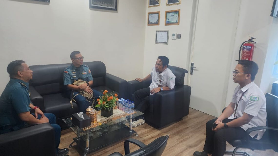 Kadinkes dan Karumkit Lantamal IX Sambangi BPJS Kesehatan Kota Ambon