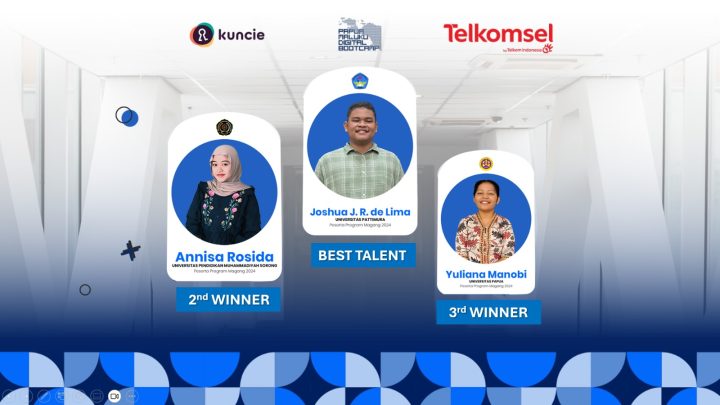 Telkomsel Umumkan Tiga Mahasiswa/i Terbaik  Program CSR Digital PMDB