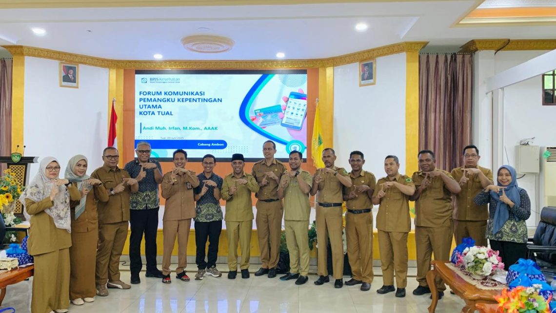 Tingkatkan Keaktifan Peserta JKN Kota Tual, BPJS Kesehatan Gelar Forum
