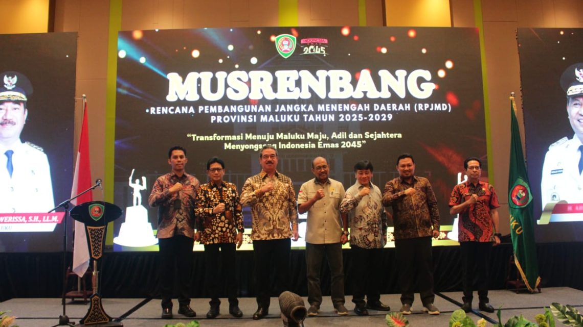 Gubernur Buka Musrenbang RPJMD Tahun 2025 -2029