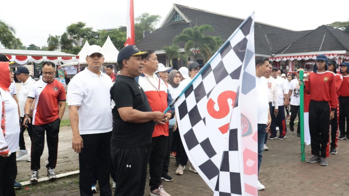Pemprov Maluku Gelar Jalan Sehat dan Senam Bersama Jelang HUT Provinsi Maluku 