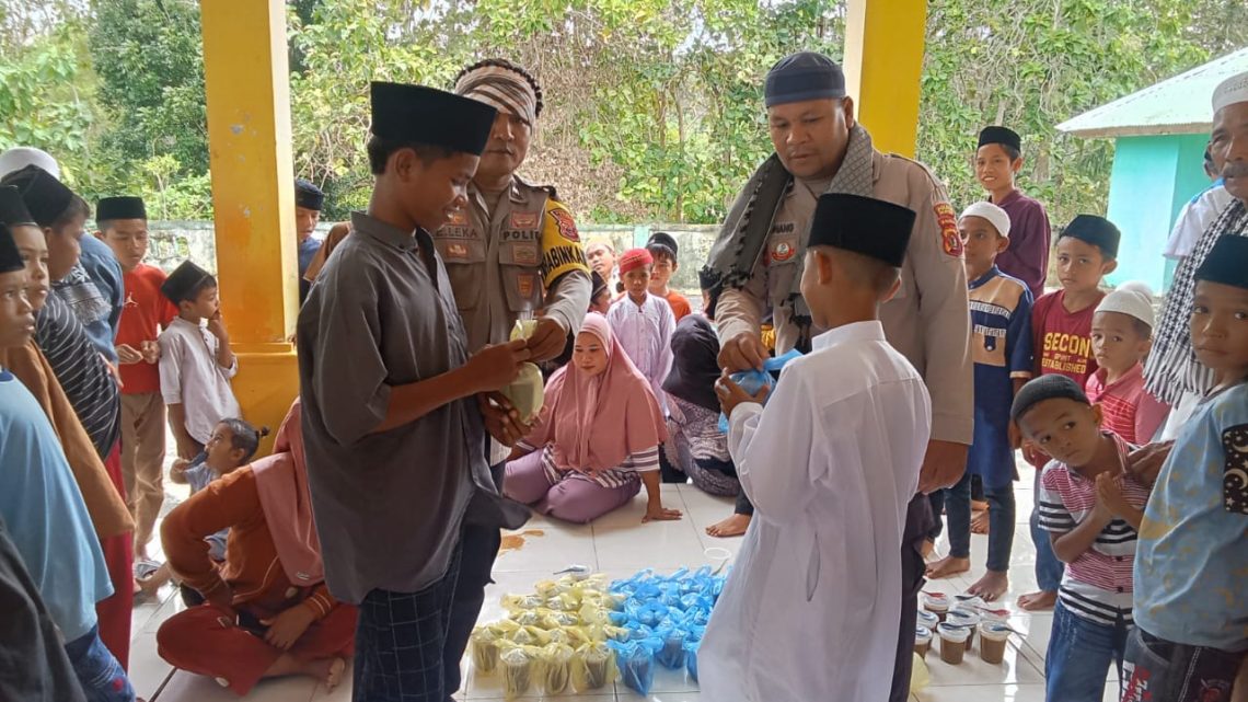 Polsek Batabual Kembali Gelar Jumat Berbagi