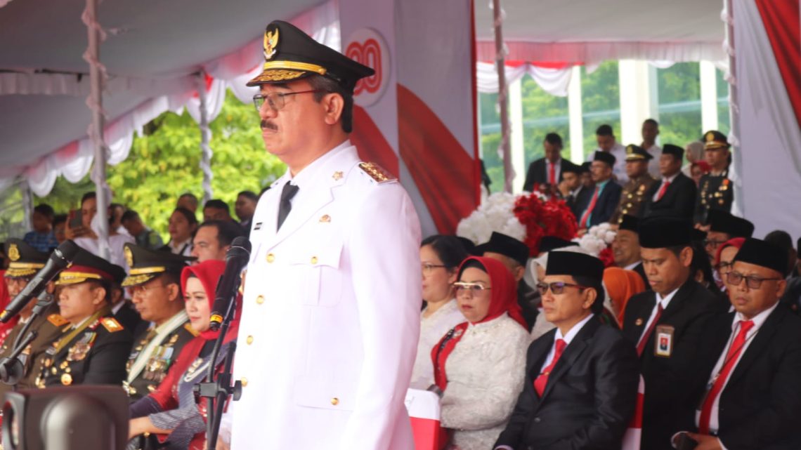 Perdana, Gubernur Maluku Pimpin Upacara HUT Kemerdekaan RI