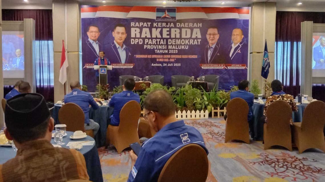 Sekjen DPP Partai Demokrat Hadiri Rakerda di Ambon 
