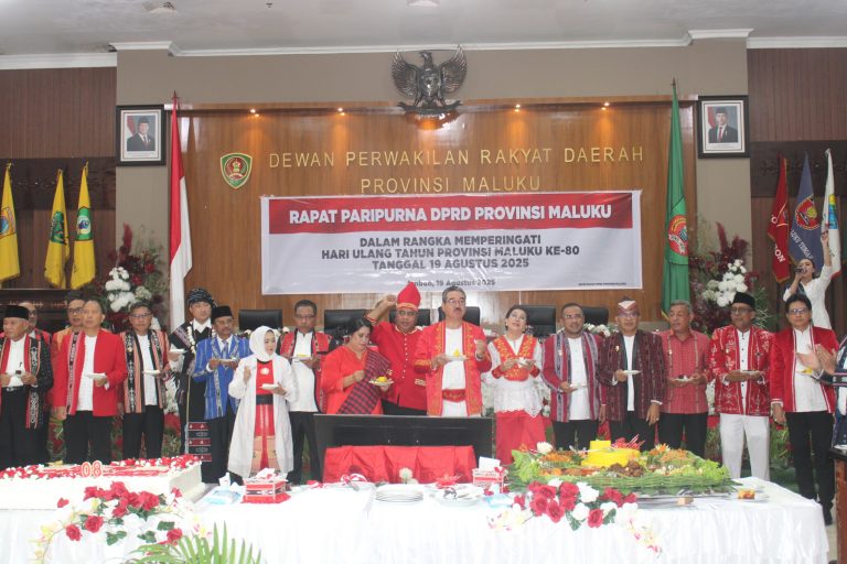 DPRD Gelar Rapat Paripurna, Peringati HUT Provinsi Maluku