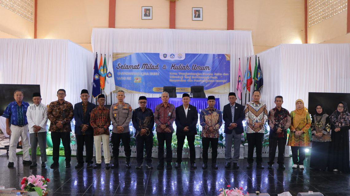 Waka Polres Buru Hadiri Milad ke-22 Universitas Iqra Buru