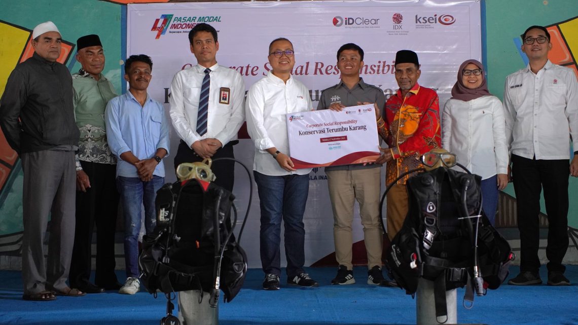 Pasar Modal Indonesia Restorasi Terumbu Karang di Maluku Tengah
