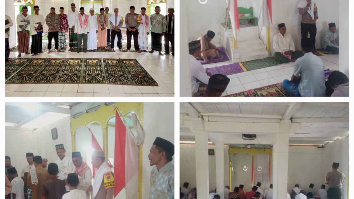 Kapolsek Batabual Gelar Safari Jumat