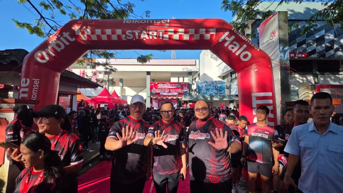 Telkomsel Sukses Gelar Pattimura Sinergy Street Fest Edisi Pertama