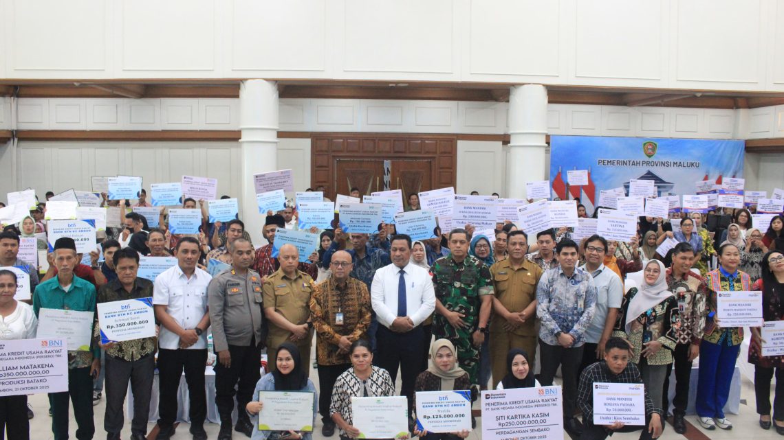 Wagub Maluku Luncurkan Akad Massal 800.000 UMKM