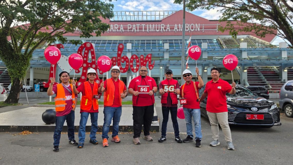 Telkomsel Hadirkan Akses Jaringan Broadband 5G  Pertama di Kota Ambon