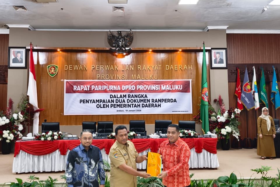 Rapat Paripurna DPRD Maluku, Dua Ranperda Diusulkan  