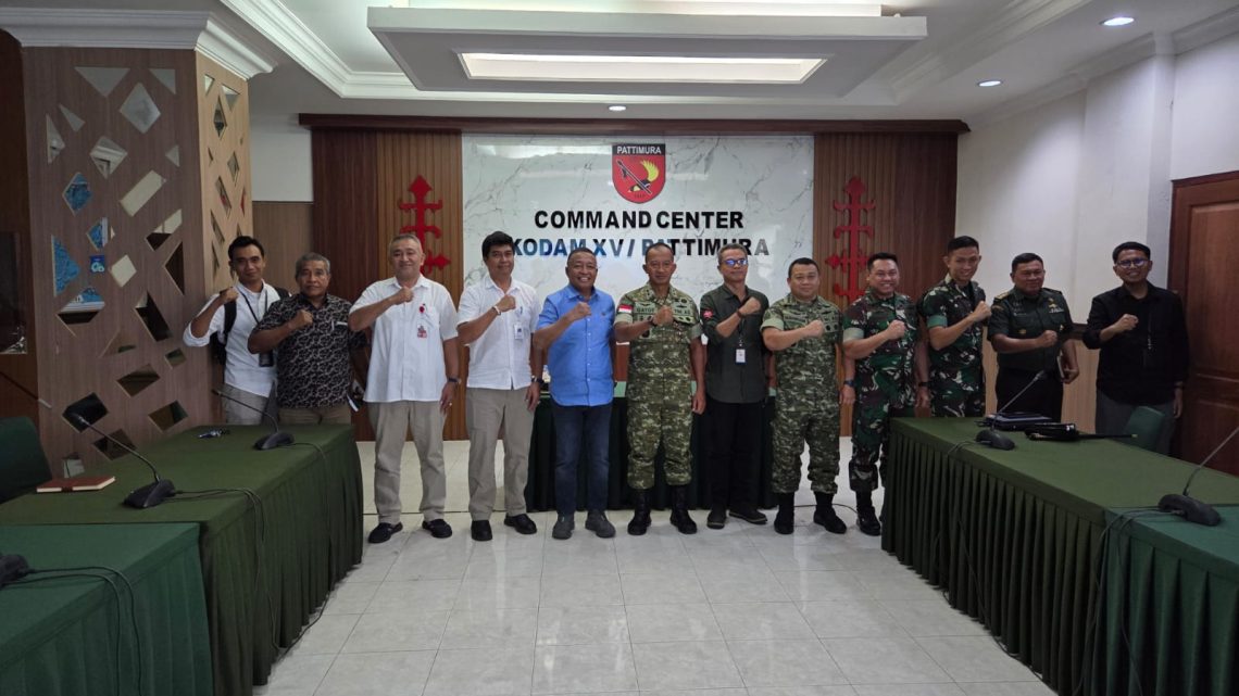 Revitalisasi Benteng New Victoria, Pemkot Ambon Bantu Fasilitasi Audensi Bersama Kodam XV Pattimura 