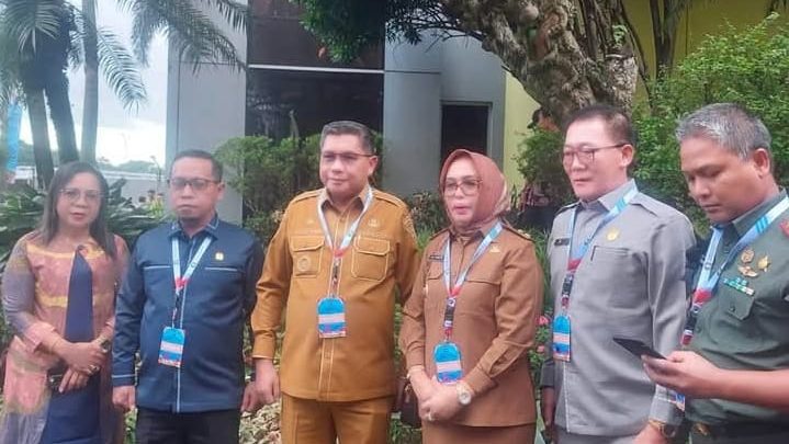 Wali Kota Ambon Bersama Forkopimda Hadiri Rakornas 2026