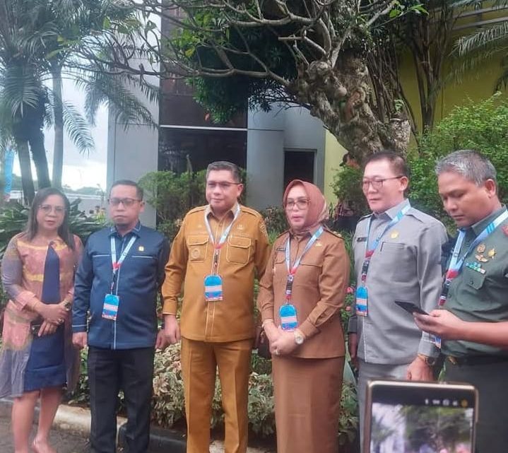 Wali Kota Ambon Bersama Forkopimda Hadiri Rakornas 2026