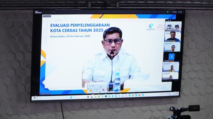 Penyelenggaraan Evaluasi kota Cerdas di kota Ambon Diapresiasi Walikota