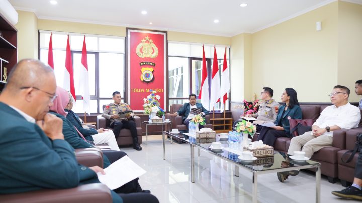 Kapolda Maluku Terima Audiensi IDI