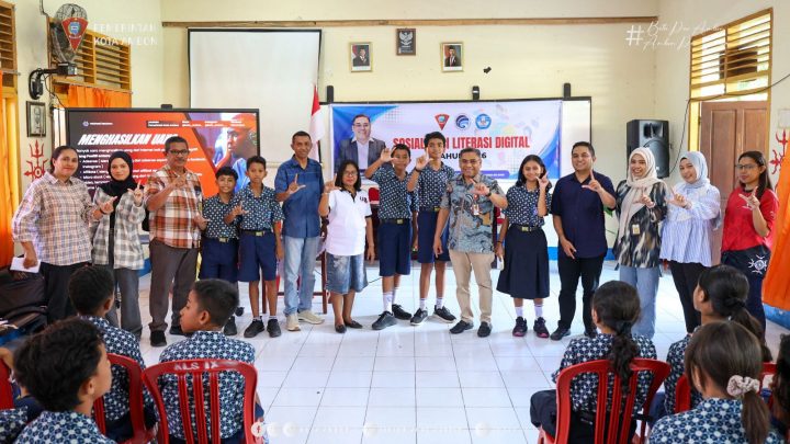 Diskominfo Ambon Sosialisasi Literasi Digital di SMPN 6